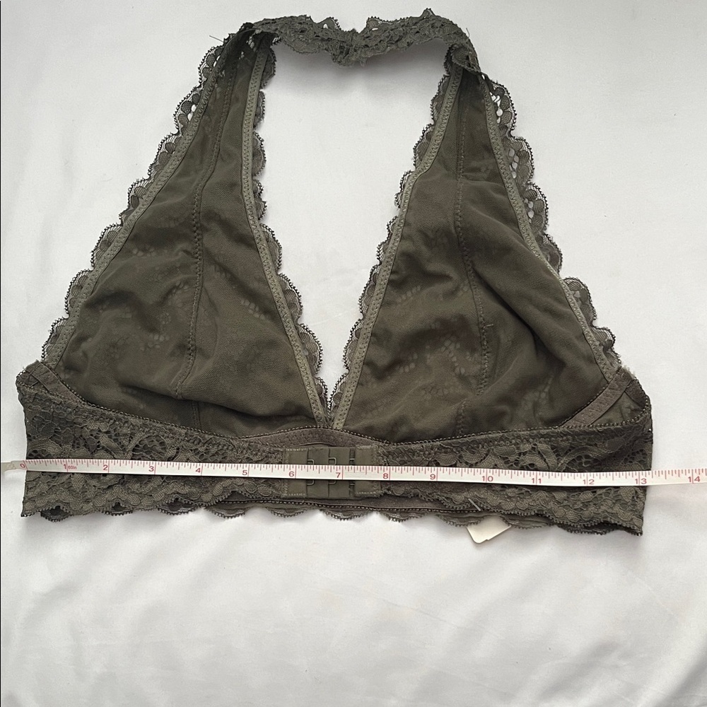 The Olive Lace Bralette - Picture 5 of 10